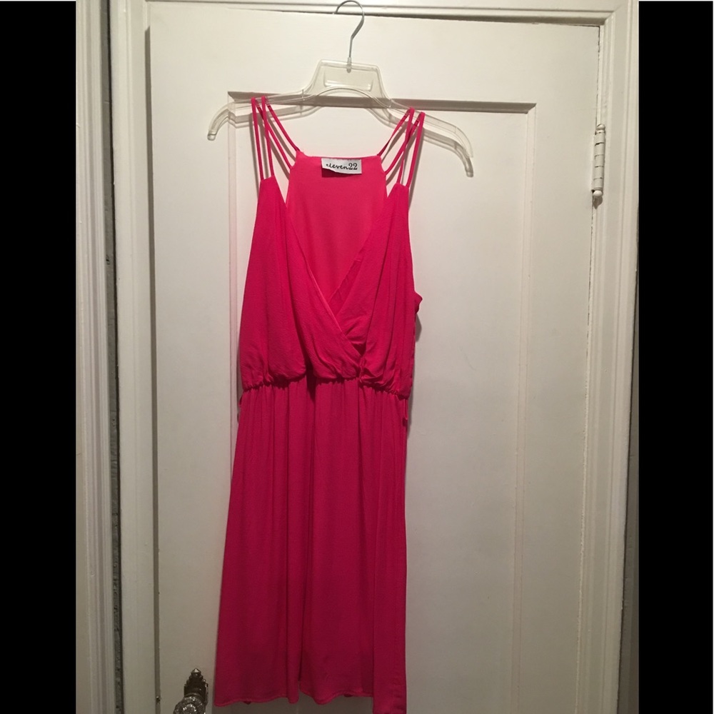 Eleven 22 pink summer dress
